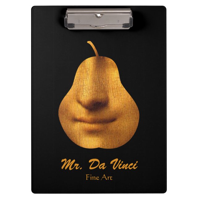 Porte-bloc MONA LISA Professeur d'art artistique Artiste Port (Devant)