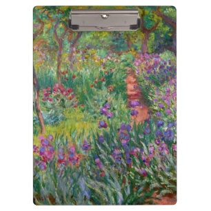 Porte-bloc Monet "Le jardin d'Iris à Giverny"