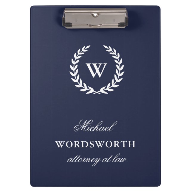 Porte-bloc Monogram Classic Élégant Porte - bloc professionne (Devant)