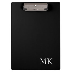 Porte-bloc Monogramme noir blanc