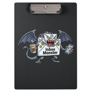 Porte-bloc Monstre de la Boîte de Réception Email en Surcharg