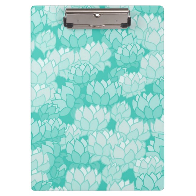 Porte-bloc Motif 2 de Lotus (Devant)