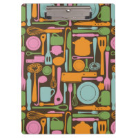 Motif 3 d'ustensiles de cuisine