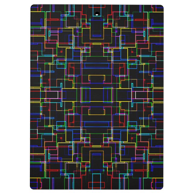 Porte-bloc Motif à bandes multiples cool (Dos)