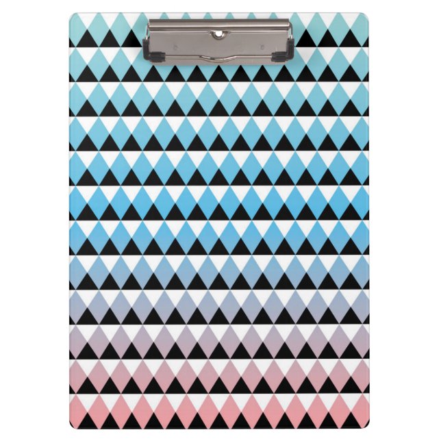 Porte-bloc Motif aztèque tribal d'Ombre (Devant)