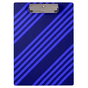Porte-bloc Motif bleu cinq bandes