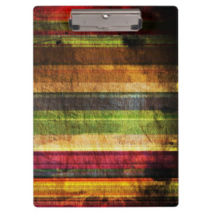 Porte-bloc Motif bois multicolore