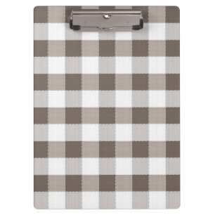 Porte-bloc Motif Brown de nappe