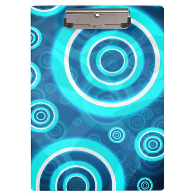 Porte-bloc Motif circulaire (Devant)