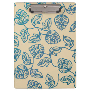 Porte-bloc Motif Classique de Feuilles de Houblon Vintage