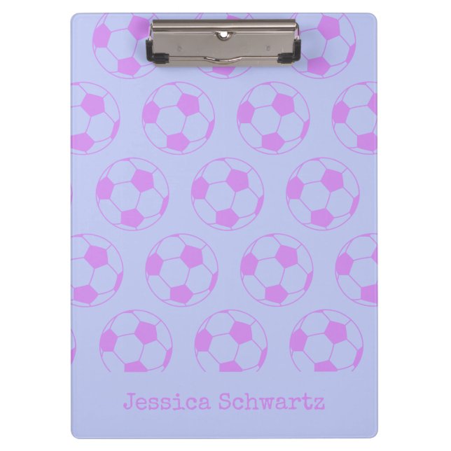 Porte-bloc Motif de balle de soccer mignon en Cl personnalisé (Devant)