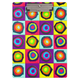Porte-bloc motif de cercles