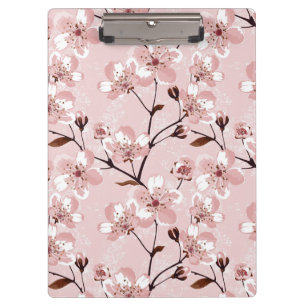 Porte-bloc Motif de fleurs de fleurs de cerisier