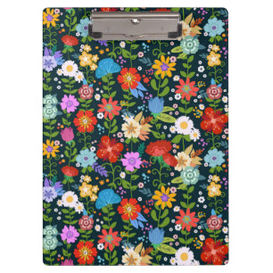 Porte-bloc Motif de fleurs sans soudure Ditsy-13554