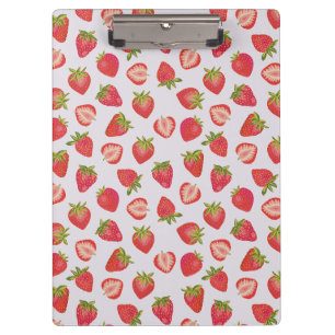 Porte-bloc Motif de fraises d'été