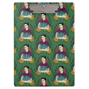 Porte-bloc Motif de Frida Kahlo   MI Mexique Lindo