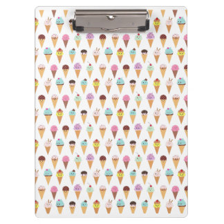 Porte-bloc Motif de glace Kawaii