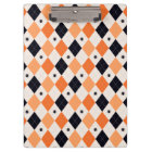 Motif de Jacquard d'Halloween Orange et Black Spid