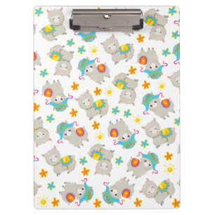 Porte-bloc Motif De Llamas, Cute Llamas, Alpacas, Fleurs