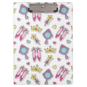 Porte-bloc motif de princesse de papillon
