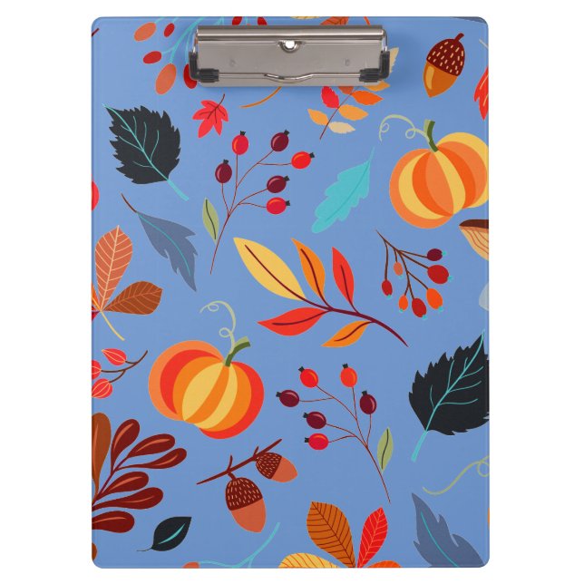 Porte-bloc motif de récolte d'automne amusant (Devant)