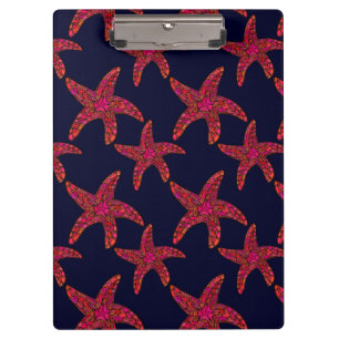 Porte-bloc Motif de style d'étoiles de mer