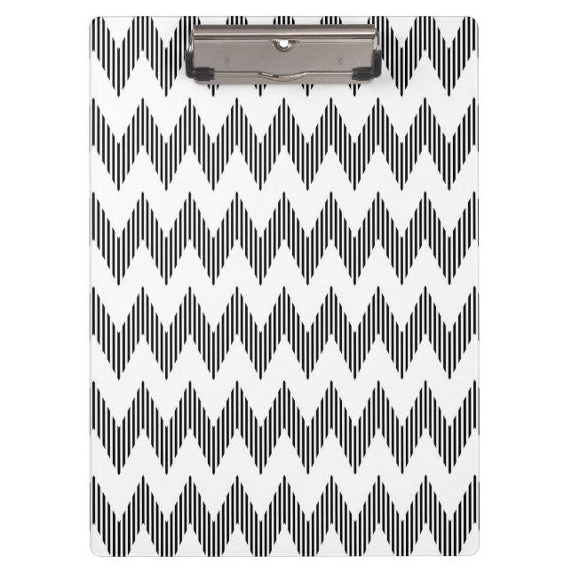 Porte-bloc Motif de zigzag géométrique 2 (Devant)