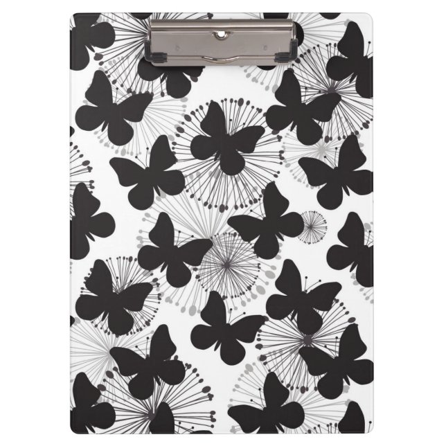 Porte-bloc motif d'un papillon (Devant)