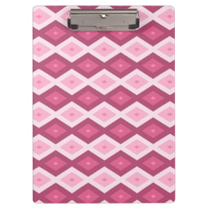 Porte-bloc Motif en diamant rose