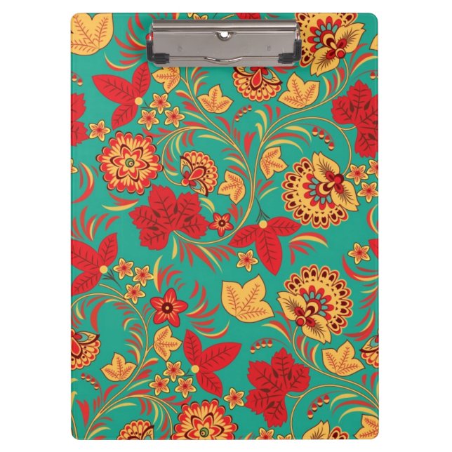Porte-bloc Motif floral 2 3 (Devant)
