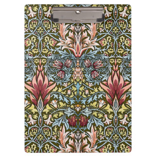 Porte-bloc Motif floral à tête de serpent de William Morris