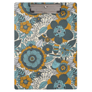 Porte-bloc Motif floral vintage