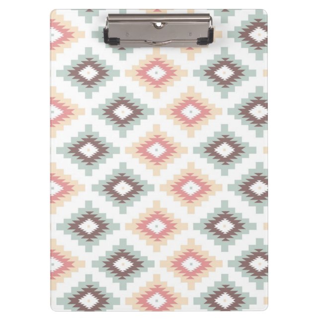 Porte-bloc Motif géométrique dans le style aztèque (Devant)