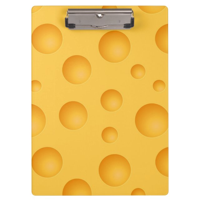 Porte-bloc Motif jaune de fromage (Devant)