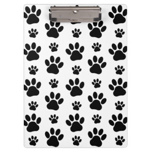 Porte-bloc Motif mâle, pattes de chien, Empreintes de pattes,