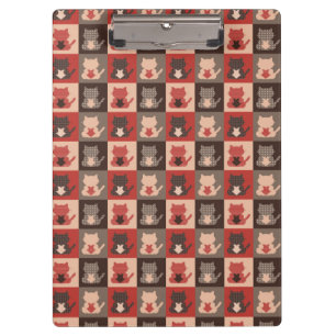 Porte-bloc Motif mignon de chat