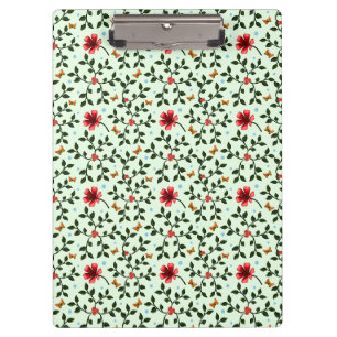 Porte-bloc Motif papillon floral folklorique fantaisiste