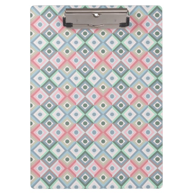 Porte-bloc Motif Pastel (Devant)
