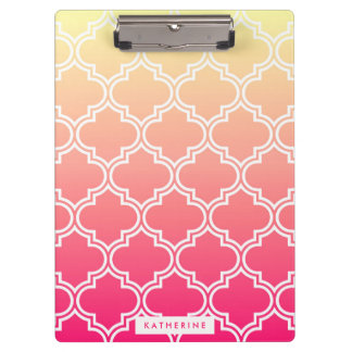 Porte-bloc Motif Quatrefoil