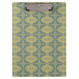 Porte-bloc Motif Rétro Vintage Verdâtre