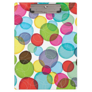 Porte-bloc Motif rond 2 d'enfants de bulles