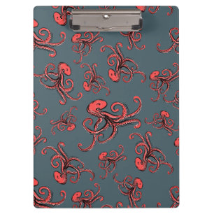 Porte-bloc Motif sournois de poulpe
