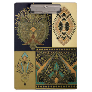Porte-bloc Motif textile Art nouveau Christopher