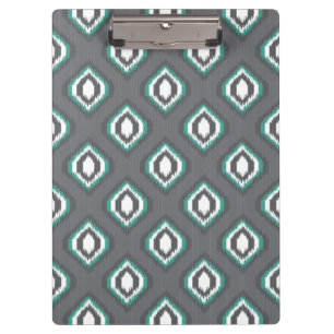 Porte-bloc Motif tribal de rétro ikat géométrique