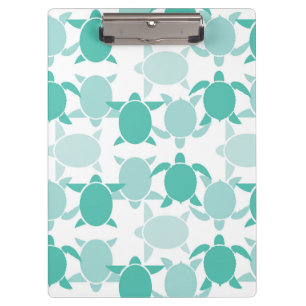 Porte-bloc Motif turquoise de tortue