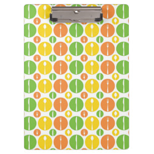 Porte-bloc Motif vintage de couverts