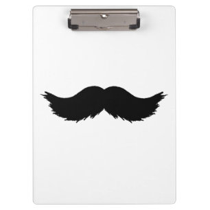 Porte-bloc Moustache noire furtive