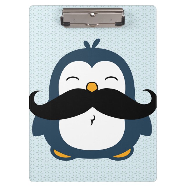 Porte-bloc Moustache Penguin (Devant)