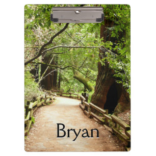 Porte-bloc Muir Woods Path II Nature Photography