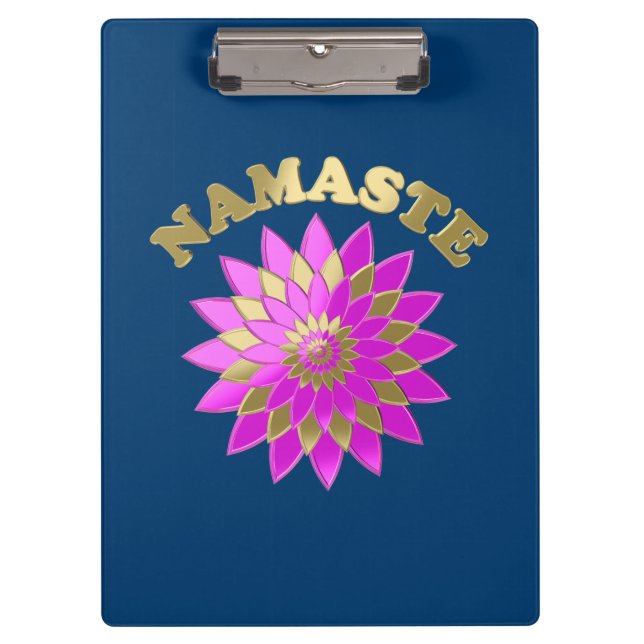 Porte-bloc Namaste (Devant)